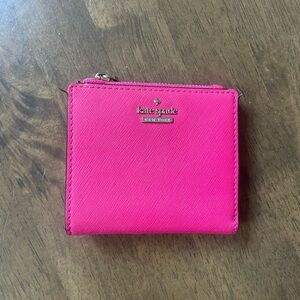 Kate Spade Pink Bi-Fold Wallet